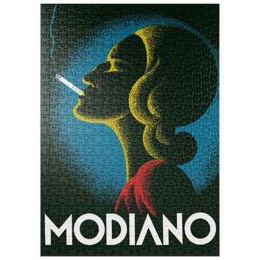 Darstellung des Puzzle Motivs puzzleplate Klaudinyi for Modiano 500 Puzzle