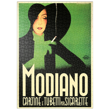 Darstellung des Puzzle Motivs puzzleplate Lenhart for Modiano 500 Puzzle