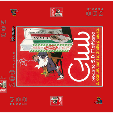 Darstellung des Puzzle Motivs Pollione for Club Modiano 200 Puzzle Schachtel 3D Modell