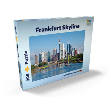 Darstellung des Puzzle Motivs Frankfurt Skyline 200 Puzzle Schachtel Ansicht2