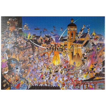Darstellung des Puzzle Motivs puzzleplate Walpurgis Night - Hugo Prades 1000 Puzzle