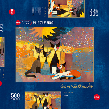 Darstellung des Puzzle Motivs Entrance - Rosina Wachtmeister 500 Puzzle Schachtel 3D Modell