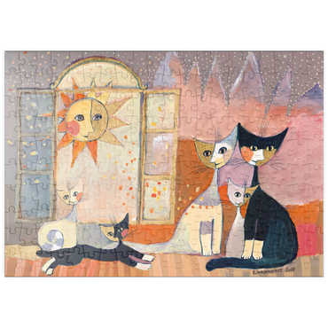 Darstellung des Puzzle Motivs puzzleplate Day - Rosina Wachtmeister 200 Puzzle