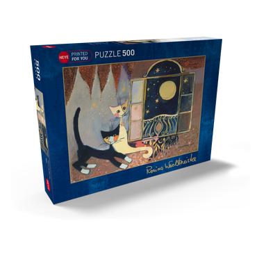 Darstellung des Puzzle Motivs Night - Rosina Wachtmeister 500 Puzzle Schachtel Ansicht2