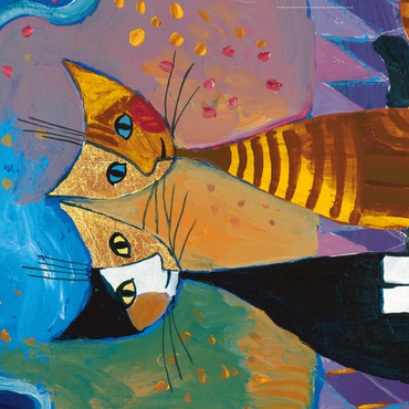 Darstellung des Puzzle Motivs Rural - Rosina Wachtmeister 500 Puzzle 3D Modell