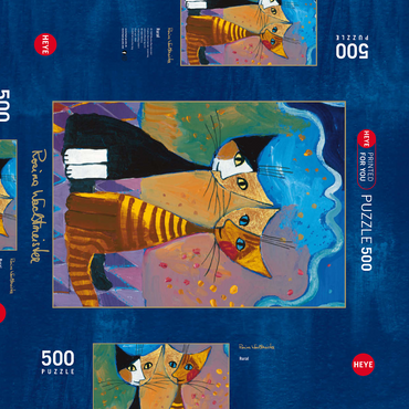 Darstellung des Puzzle Motivs Rural - Rosina Wachtmeister 500 Puzzle Schachtel 3D Modell