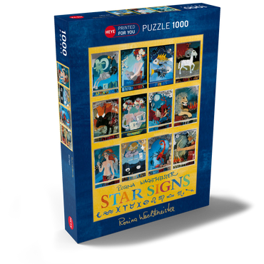Darstellung des Puzzle Motivs Star Signs - Rosina Wachtmeister 1000 Puzzle Schachtel Ansicht2