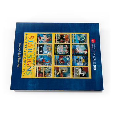 Darstellung des Puzzle Motivs Star Signs - Rosina Wachtmeister 100 Puzzle Schachtel Ansicht3
