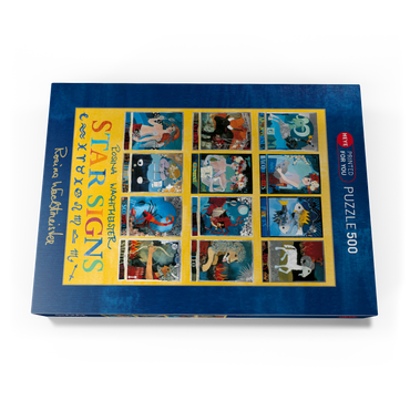 Darstellung des Puzzle Motivs Star Signs - Rosina Wachtmeister 500 Puzzle Schachtel Ansicht3
