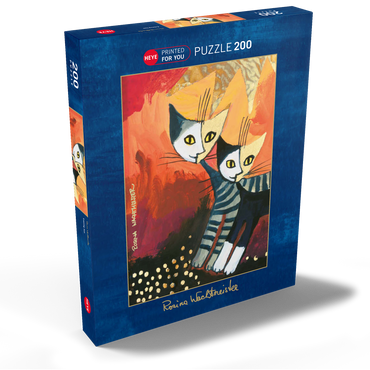 Darstellung des Puzzle Motivs Evening Sun - Rosina Wachtmeister 200 Puzzle Schachtel Ansicht2