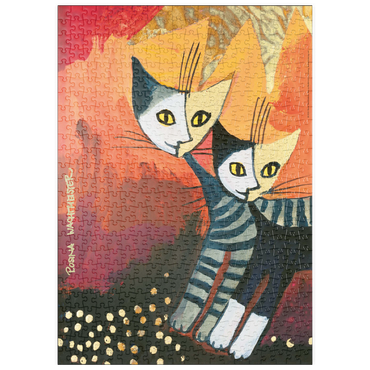 Darstellung des Puzzle Motivs puzzleplate Evening Sun - Rosina Wachtmeister 500 Puzzle
