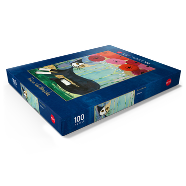 Darstellung des Puzzle Motivs My Poppies - Rosina Wachtmeister 100 Puzzle Schachtel Ansicht1