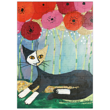 Darstellung des Puzzle Motivs puzzleplate My Poppies - Rosina Wachtmeister 100 Puzzle