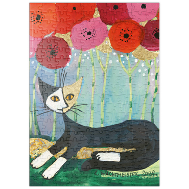Darstellung des Puzzle Motivs puzzleplate My Poppies - Rosina Wachtmeister 200 Puzzle