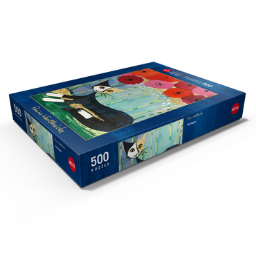 Darstellung des Puzzle Motivs My Poppies - Rosina Wachtmeister 500 Puzzle Schachtel Ansicht1