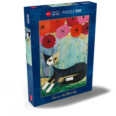 Darstellung des Puzzle Motivs My Poppies - Rosina Wachtmeister 500 Puzzle Schachtel Ansicht2