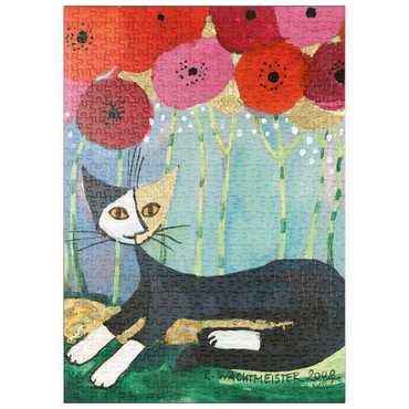 Darstellung des Puzzle Motivs puzzleplate My Poppies - Rosina Wachtmeister 500 Puzzle