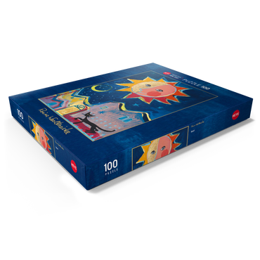 Darstellung des Puzzle Motivs Stroll - Rosina Wachtmeister 100 Puzzle Schachtel Ansicht1
