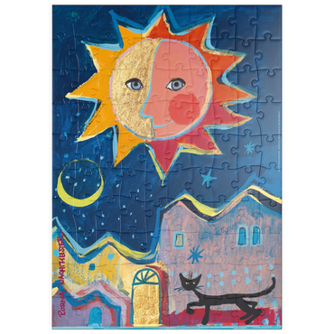 Darstellung des Puzzle Motivs puzzleplate Stroll - Rosina Wachtmeister 100 Puzzle