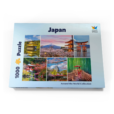 Darstellung des Puzzle Motivs Sehenswürdigkeiten in Japan - Mount Fuji 1000 Puzzle Schachtel Ansicht3