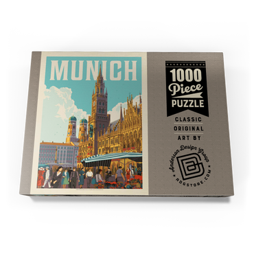 Darstellung des Puzzle Motivs Germany: Munich 1000 Puzzle Schachtel Ansicht3