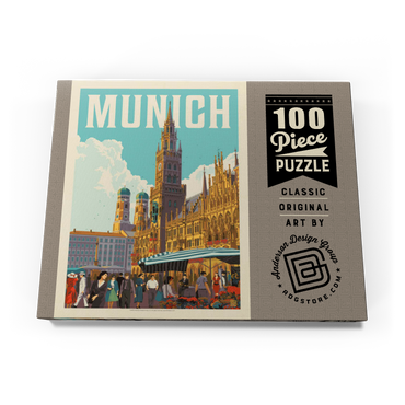 Darstellung des Puzzle Motivs Germany: Munich 100 Puzzle Schachtel Ansicht3