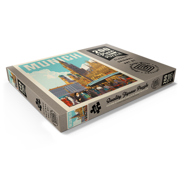 Darstellung des Puzzle Motivs Germany: Munich 200 Puzzle Schachtel Ansicht1