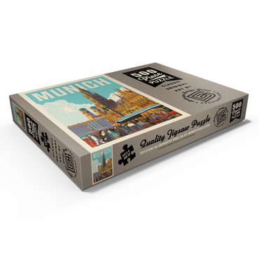 Darstellung des Puzzle Motivs Germany: Munich 500 Puzzle Schachtel Ansicht1