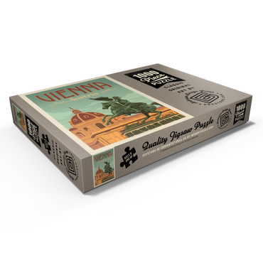 Darstellung des Puzzle Motivs Austria: Vienna 1000 Puzzle Schachtel Ansicht1
