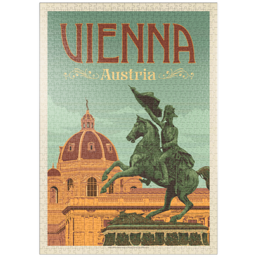 Darstellung des Puzzle Motivs puzzleplate Austria: Vienna 1000 Puzzle
