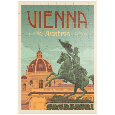 Darstellung des Puzzle Motivs puzzleplate Austria: Vienna 100 Puzzle
