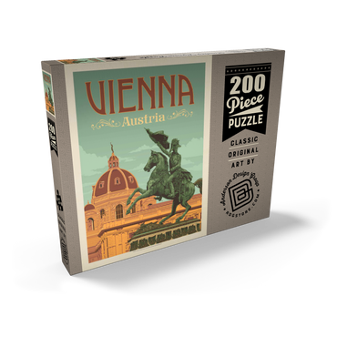 Darstellung des Puzzle Motivs Austria: Vienna 200 Puzzle Schachtel Ansicht2