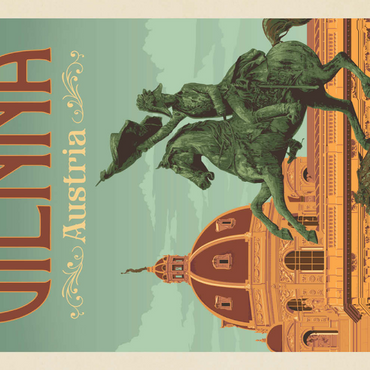 Darstellung des Puzzle Motivs Austria: Vienna 200 Puzzle 3D Modell