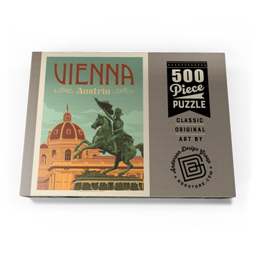 Darstellung des Puzzle Motivs Austria: Vienna 500 Puzzle Schachtel Ansicht3