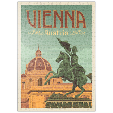 Darstellung des Puzzle Motivs puzzleplate Austria: Vienna 500 Puzzle
