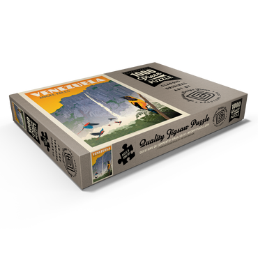 Darstellung des Puzzle Motivs Venezuela: Angel Falls 1000 Puzzle Schachtel Ansicht1