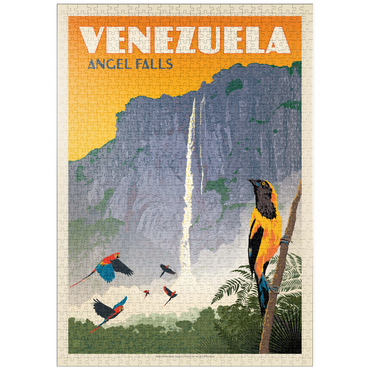 Darstellung des Puzzle Motivs puzzleplate Venezuela: Angel Falls 1000 Puzzle