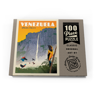 Darstellung des Puzzle Motivs Venezuela: Angel Falls 100 Puzzle Schachtel Ansicht3