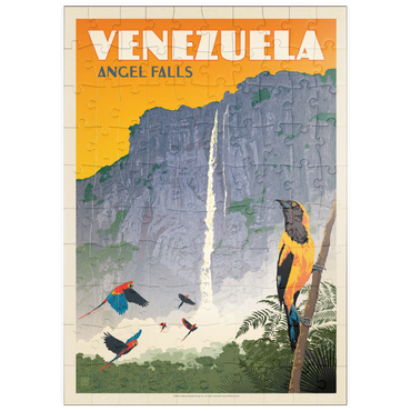 Darstellung des Puzzle Motivs puzzleplate Venezuela: Angel Falls 100 Puzzle