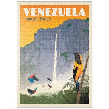 Darstellung des Puzzle Motivs puzzleplate Venezuela: Angel Falls 500 Puzzle