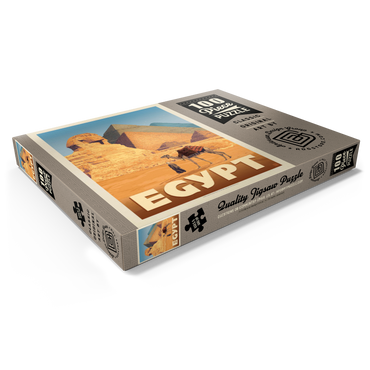 Darstellung des Puzzle Motivs Egypt: Pyramids and the Great Sphinx 100 Puzzle Schachtel Ansicht1