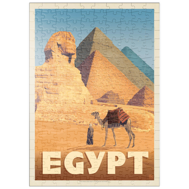 Darstellung des Puzzle Motivs puzzleplate Egypt: Pyramids and the Great Sphinx 200 Puzzle