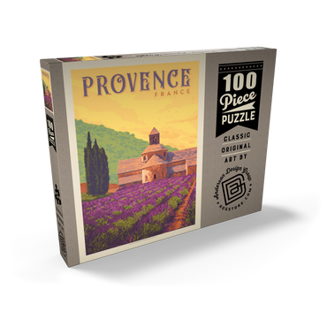 Darstellung des Puzzle Motivs France: Provence 100 Puzzle Schachtel Ansicht2