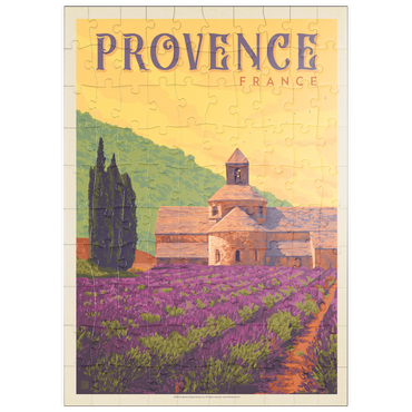 Darstellung des Puzzle Motivs puzzleplate France: Provence 100 Puzzle