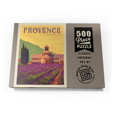Darstellung des Puzzle Motivs France: Provence 500 Puzzle Schachtel Ansicht3