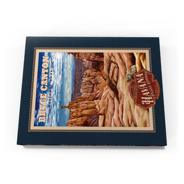 Bryce Canyon National Park - Pillars of Stone, Vintage Travel Poster 100 Puzzle Schachtel Ansicht3