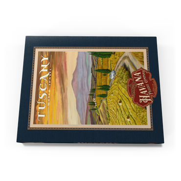 Tuscany - Val d’Orcia, Vintage Travel Poster 100 Puzzle Schachtel Ansicht3