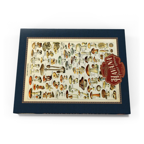 Champignons - Pilze für Alle, Vintage Art Poster, Adolphe Millot 100 Puzzle Schachtel Ansicht3