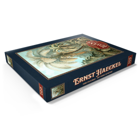 Darstellung des Puzzle Motivs Farne (Filicinae) - Kunstformen in der Natur, Vintage Art Poster, Ernst Haeckel - Puzzleteile: 200