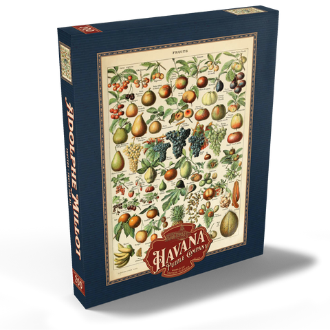 Fructus - Früchte für alle, Vintage Art Poster, Adolphe Millot 200 Puzzle Schachtel Ansicht2